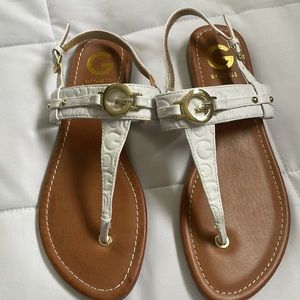 G By Guess thong sandals